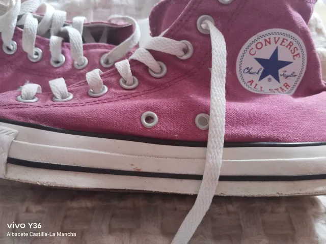 Botas Converse Rosas Talla 40