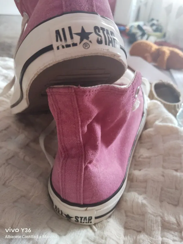 Botas Converse Rosas Talla 40