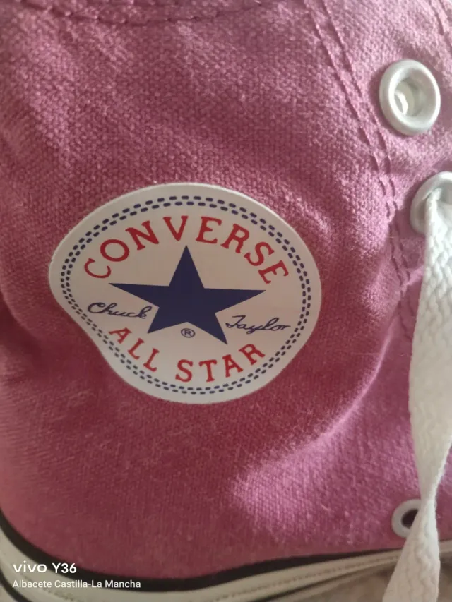 Botas Converse Rosas Talla 40