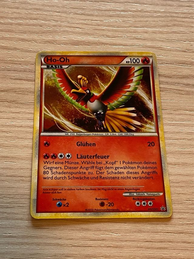 Pokémon Card Ho-Oh HGSS01 Promo (2010)