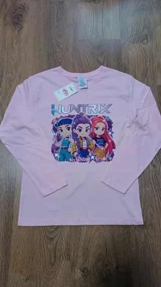 Camiseta Huntrix Manga Larga Niña