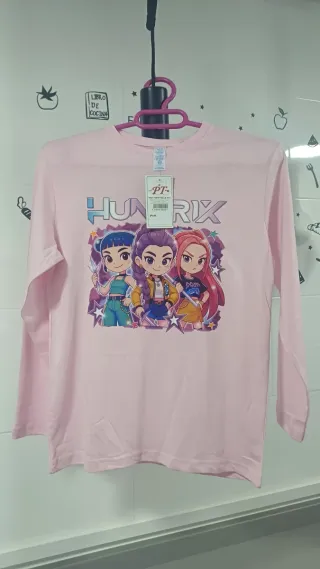 Camiseta Huntrix Manga Larga Niña