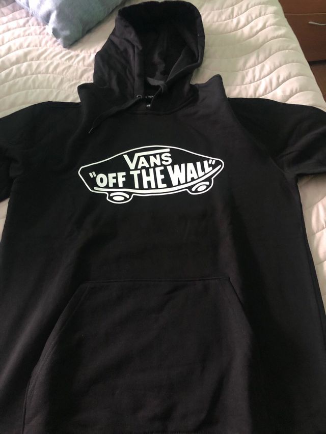 Sudadera Vans Off The Wall Negra Sin Estrenar