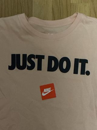 Camiseta Nike Just Do It Rosa