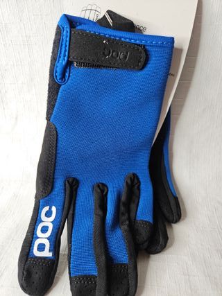 Guantes POC Talla M Azul y Negro