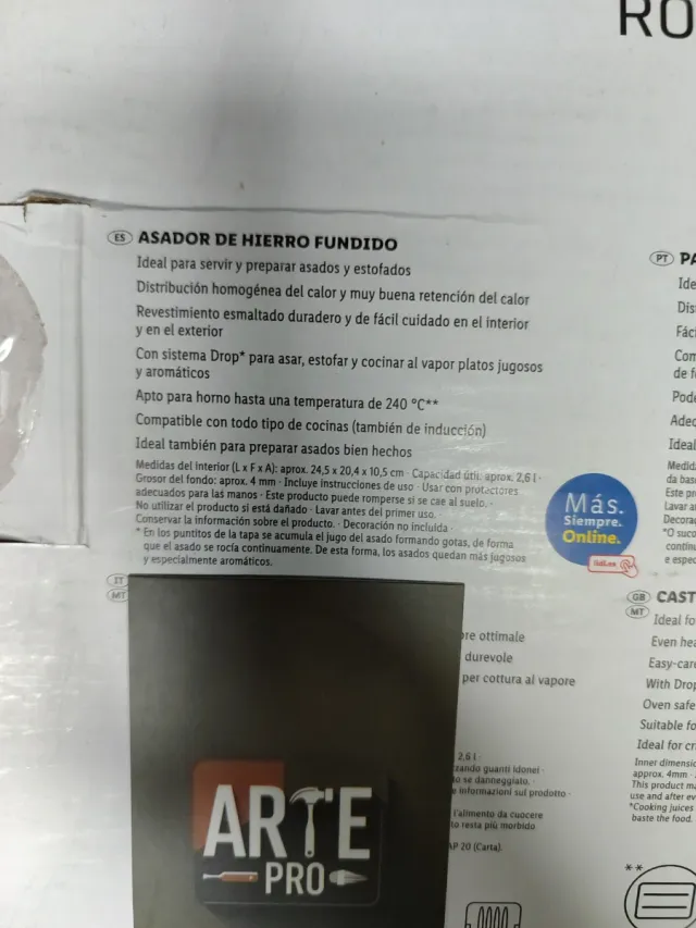 Asador de hierro fundido Ernesto