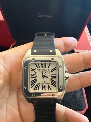 Reloj Cartier Santos 100 XL