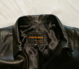 Chaqueta Piel Negra Mujer Mundypiel