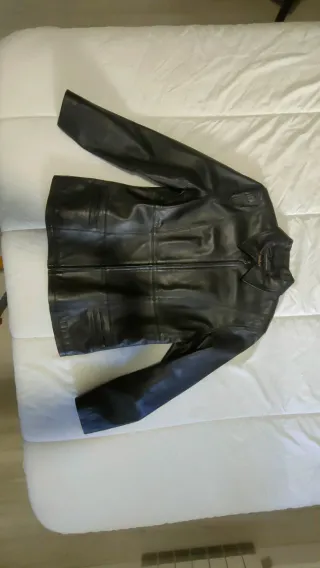 Chaqueta Piel Negra Mujer Mundypiel