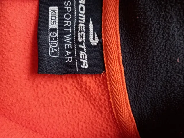 Forro polar niño/a rojo