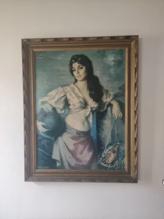 Cuadro La Gitana Francisco Rivera