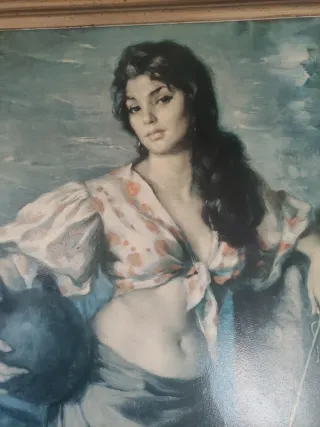 Cuadro La Gitana Francisco Rivera