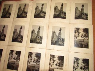 Lote 21 postales fototipia Málaga estudios Álamos