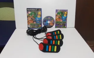 PS2 Buzz Monsters + 4 Mandos ascao