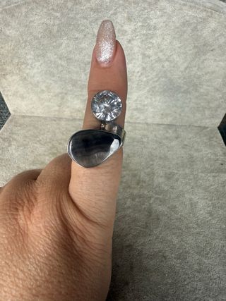 Anillo Plata Ley 925 Circonita