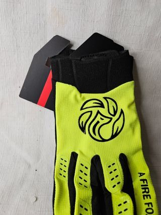 Guantes A FIRE FOX Amarillo y Negro