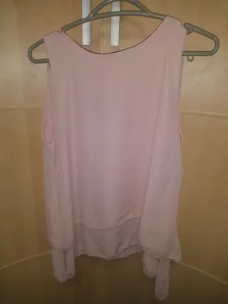 Camisa tirantes rosa