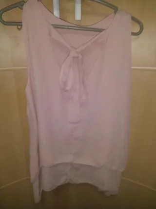 Camisa tirantes rosa