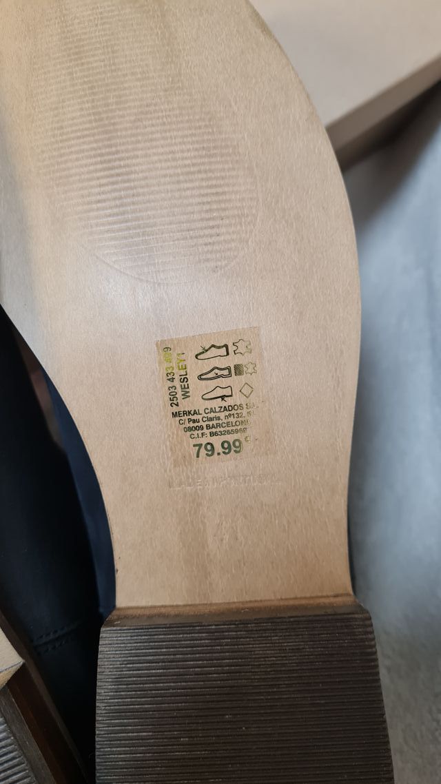 Botines Fosco Piel Negros