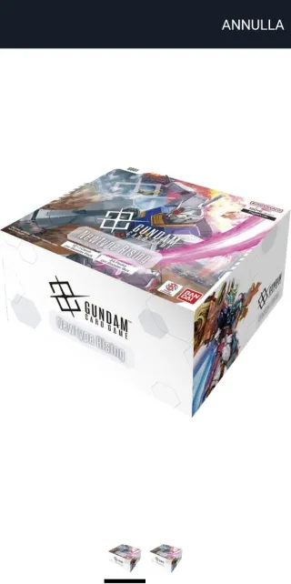 GUNDAM TCG Box GD-01 - 24 buste sigillate