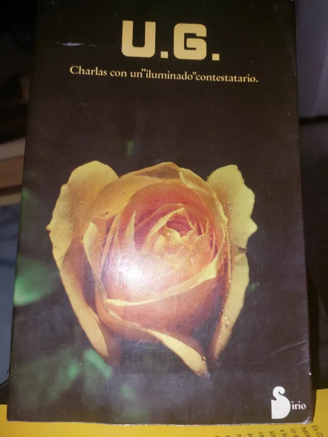 U.G. charlas con un "iluminado" contestatario