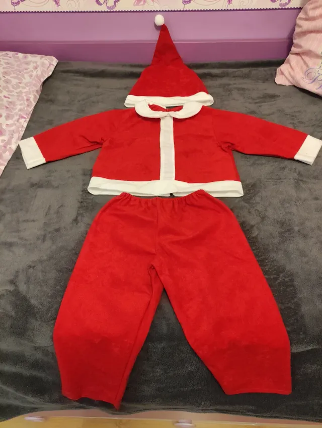 Disfraz Papá Noel niño 2 años
