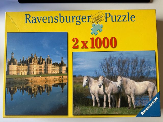 Puzzle Ravensburger 2x1000 Piezas