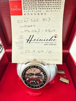 Omega Cronógrafo F300 Speedsonic