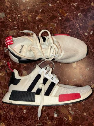 Adidas NMD_R1 Beige/Rojo talla 43
