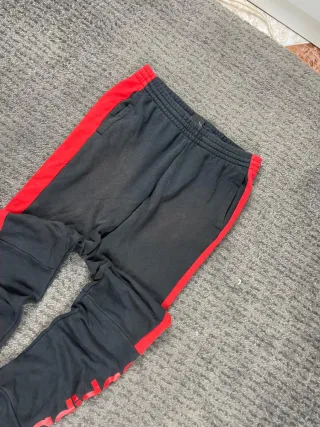 ¡¡OFERTA!! Talla M Pantalón Adidas Negro/Rojo