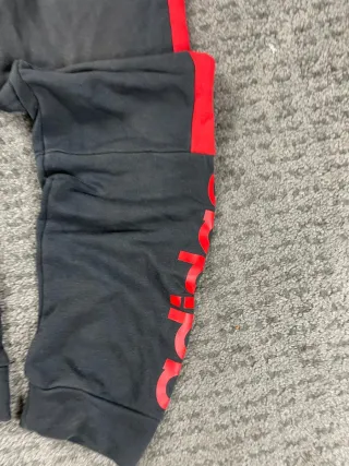 ¡¡OFERTA!! Talla M Pantalón Adidas Negro/Rojo