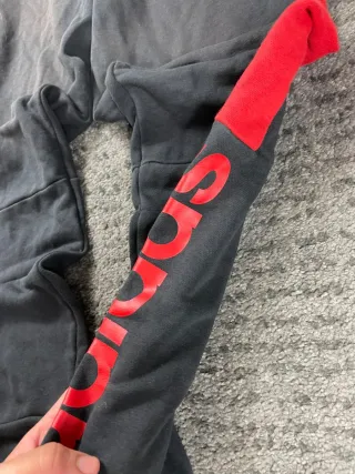 ¡¡OFERTA!! Talla M Pantalón Adidas Negro/Rojo