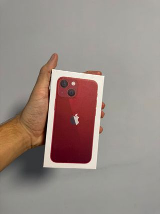 Scatola iPhone 13 Mini Rosso