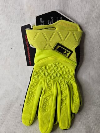 Guantes 100% MX Talla L Neón