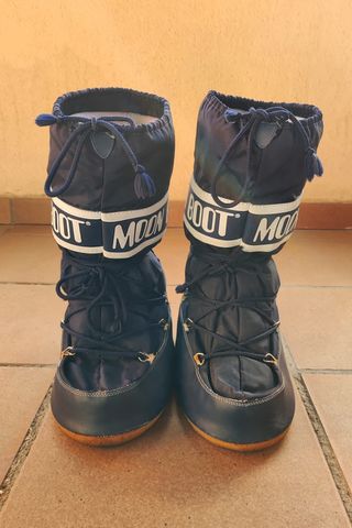Botas Nieve Moon Boot Talla 45-47 Azul