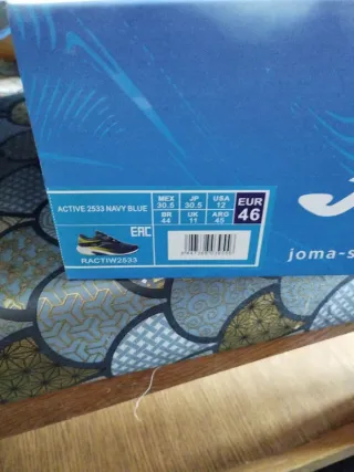 Deportivas Joma Hombre Talla 46 Azul/Verde