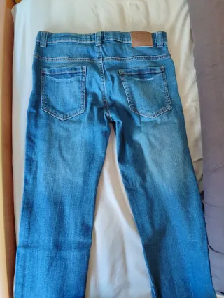 Pantalones vaqueros azules