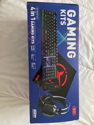 Kit Gaming XO Teclado, Ratón y Auriculares
