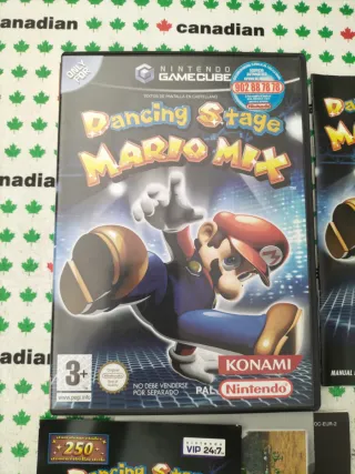 Dancing Stage Mario Mix GameCube