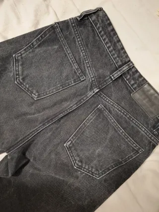 Zara Jeans Negros Talla 34