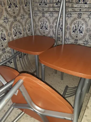 Juego de 4 sillas de cocina