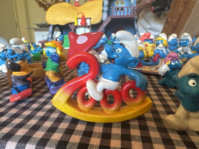 Colección de figuras de Los Pitufos