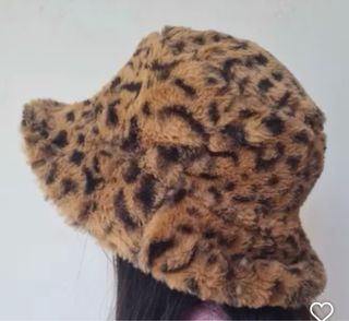 Sombrero bucket pelo estampado animal