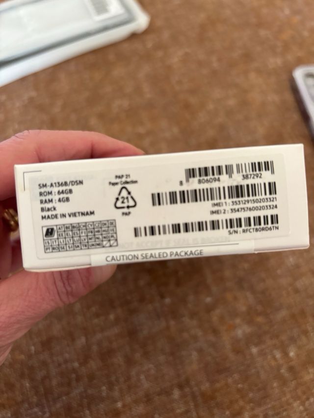 Samsung Galaxy A13 5G Nero