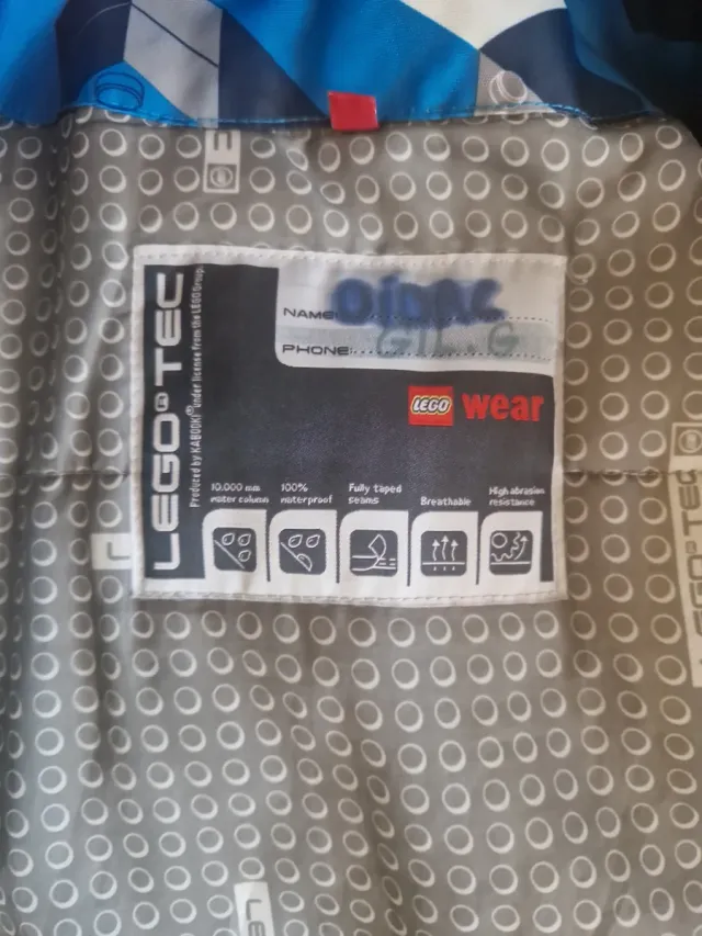 Giacchetta impermeabile da neve per bambino T.8 Anni