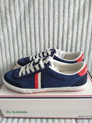 Zapatillas El Ganso Azul Marino Talla 40
