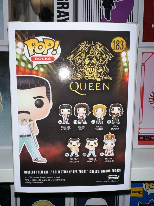 Funko Pop! Queen Freddie Mercury 183