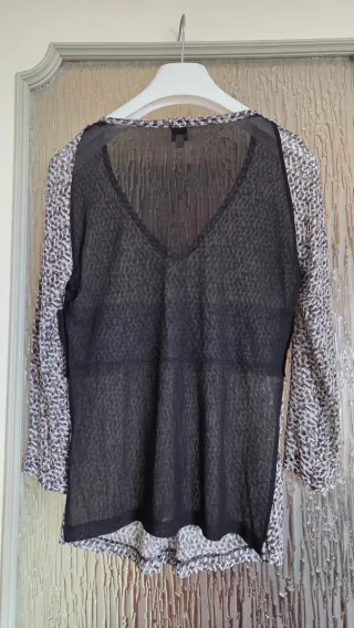 Top Ferrè Stampa Animalier Taglia Unica