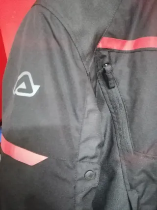 Chaqueta Acerbis Talla XXL Negra/Roja