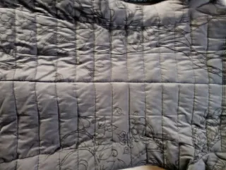 Cappotto Desigual nero con tessuto ricamato